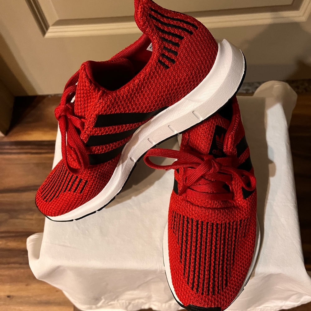 Adidas sneakers. Size 7. Brand new, no box. Color - red.
